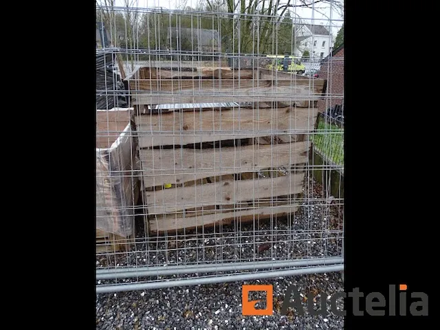 2 grote houten bakken - afbeelding 1 van  7