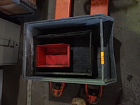 2 grote metalen bakken - afbeelding 2 van  3