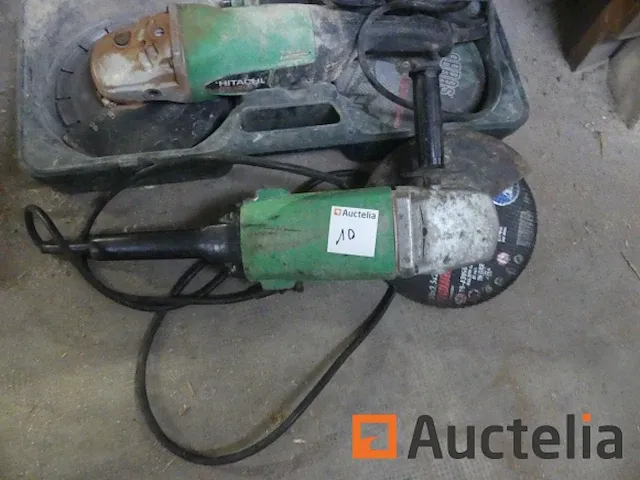 2 haakse slijpers hitachi - afbeelding 7 van  10