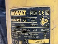 2 haakse slijpmolens dewalt - afbeelding 3 van  6