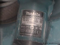 2 haakse slijptollen makita w.o. 9558hnr, werking niet gekend - afbeelding 2 van  2