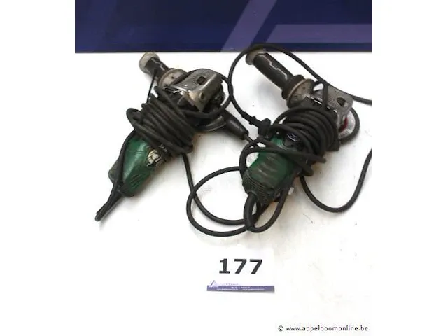 2 haakse slijptollen - afbeelding 1 van  3