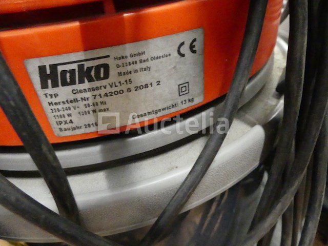 2 hako vl 1-15 stofzuigers - afbeelding 2 van  3