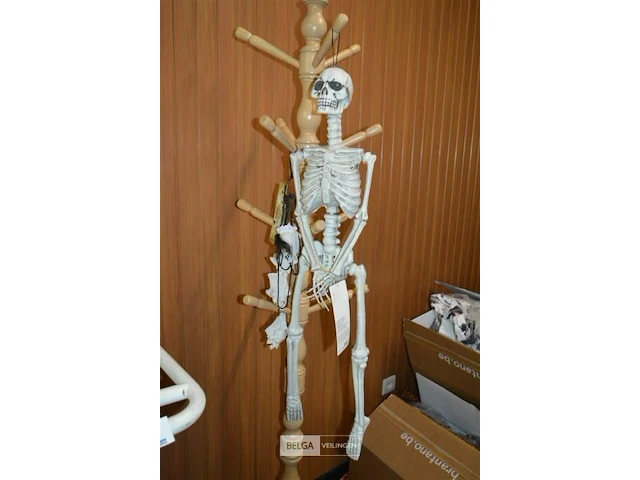 2 halloween deco skelet - afbeelding 1 van  4