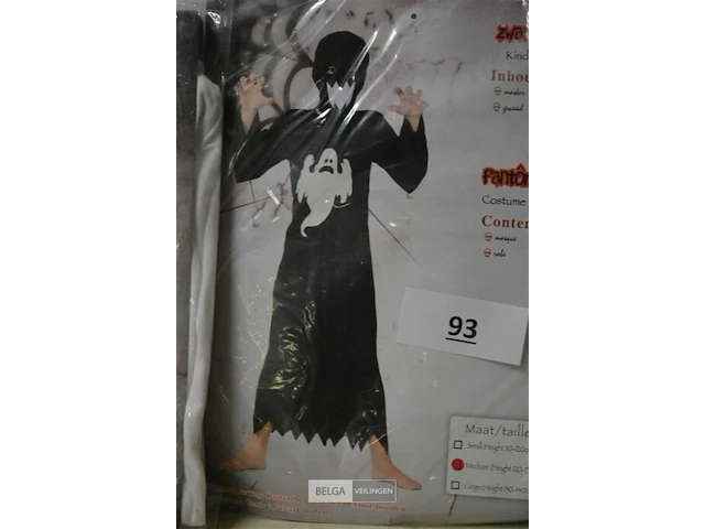 2 halloween kostuum kids m(120-130cm) - afbeelding 2 van  3