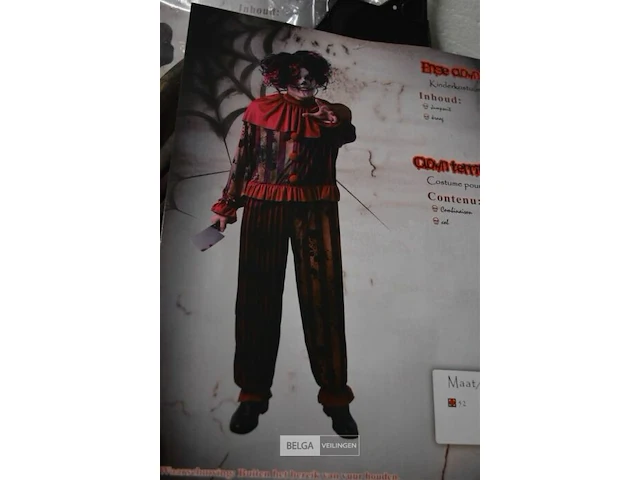 2 halloween kostuum mt52 - afbeelding 2 van  2