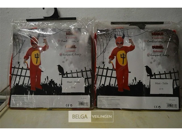 2 halloween kostuum mt92 - afbeelding 1 van  3
