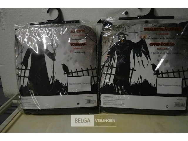 2 halloween kostuum volwassen - afbeelding 1 van  3