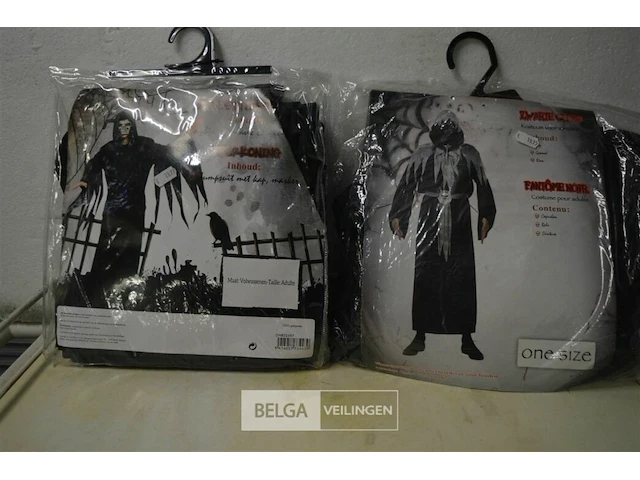 2 halloween kostuum volwassen - afbeelding 1 van  3