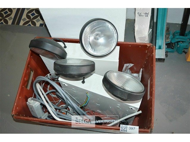 2 halogeen noodlichten - afbeelding 1 van  4