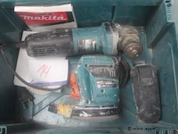 2 handgereedschappen makita wo dbo180, werking niet gekend - afbeelding 1 van  3