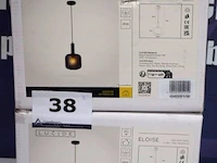 2 hanglampen lucide eloise - afbeelding 1 van  2