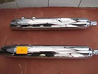 2 harley davidson uitlaten