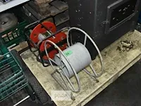 2 haspels 1x kabel 1x perslucht - afbeelding 1 van  1
