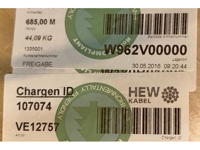 2 hew kabel 973m en 685m - afbeelding 3 van  3