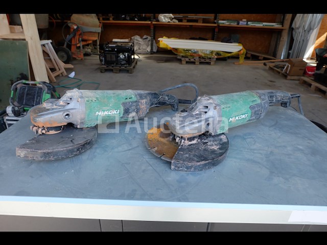 2 hikoki slijpmachines - afbeelding 1 van  11
