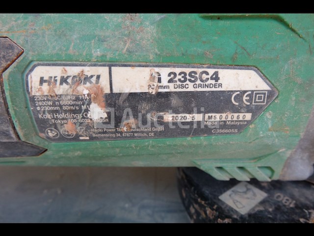 2 hikoki slijpmachines - afbeelding 7 van  11