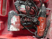 2 hilti accu-aangedreven boormachines - afbeelding 1 van  7