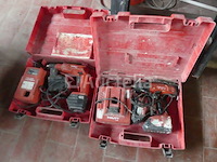 2 hilti accu-aangedreven boormachines - afbeelding 7 van  7