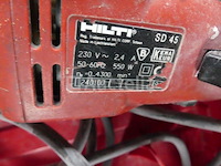 2 hilti sd45 schroevendraaiers voor gipsplaten - afbeelding 4 van  6