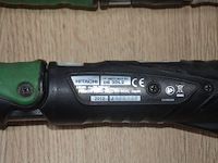 2 hitachi accu schroefmachines db3dl2 met 2 laders en 2 accu (b402) - afbeelding 5 van  5