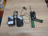 2 hitachi accu schroefmachines db3dl2 met 2 laders en 2 accu (b402) - afbeelding 1 van  5