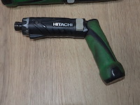 2 hitachi accu schroefmachines db3dl2 met 2 laders en 2 accu (b402) - afbeelding 4 van  5