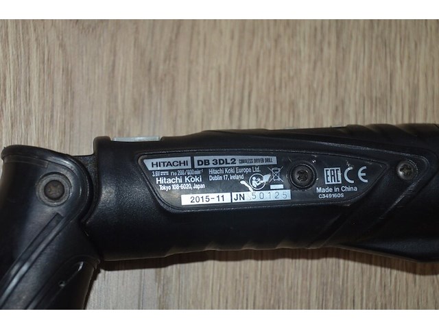 2 hitachi accu schroefmachines db3dl2 met 2 laders en 2 accu (b402) - afbeelding 5 van  5