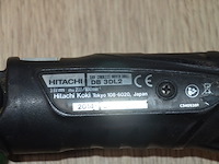2 hitachi accu schroefmachines db3dl2 met 2 laders en 2 accu (b402) - afbeelding 5 van  5