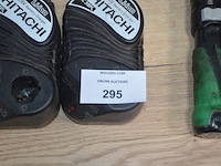 2 hitachi accu schroefmachines db3dl2 met 2 laders en 2 accu (b402) - afbeelding 2 van  5