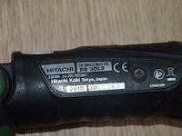 2 hitachi accu schroefmachines db3dl2 met 2 laders en 2 accu (b402) - afbeelding 5 van  5