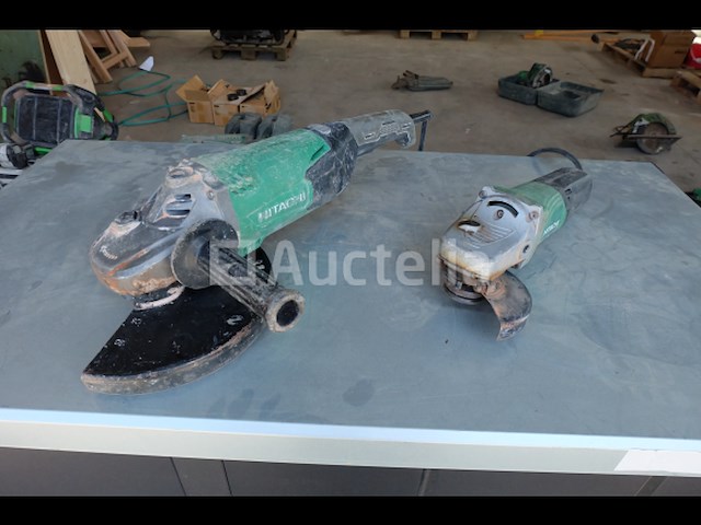 2 hitachi slijpmachines - afbeelding 2 van  8