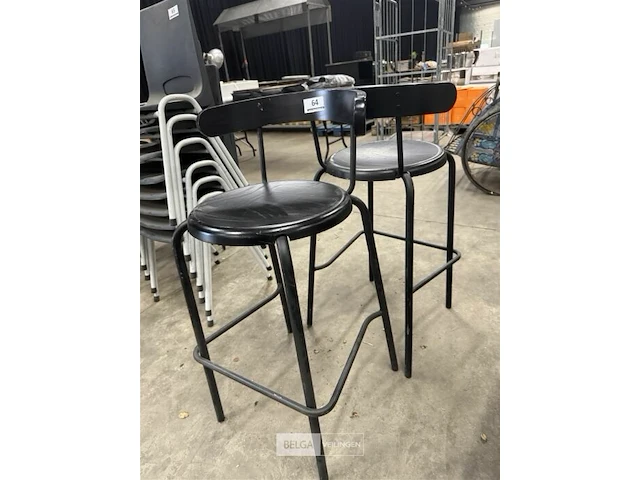 2 hoge stoelen - afbeelding 3 van  3