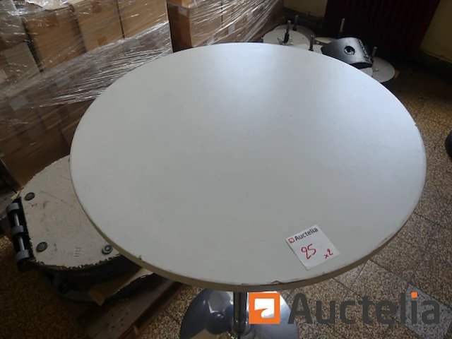 2 hoge tafels - afbeelding 1 van  5