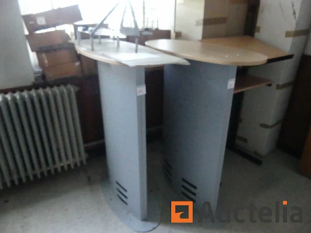 2 hoge tafels - afbeelding 2 van  4