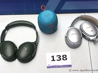 2 hoofdtelefoons bose en wireless speaker, werking niet gekend - afbeelding 1 van  4