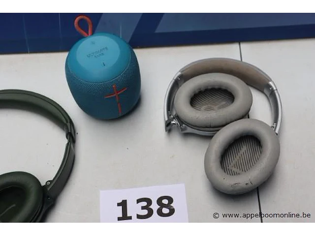 2 hoofdtelefoons bose en wireless speaker, werking niet gekend - afbeelding 4 van  4