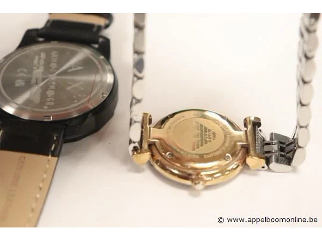 2 horloges emporio armani - afbeelding 5 van  6