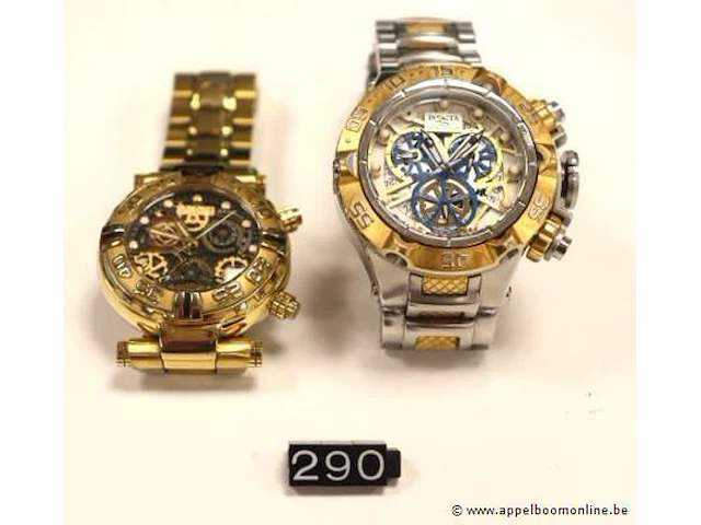 2 horloges invicta wo lt editie mickey mouse - afbeelding 1 van  5