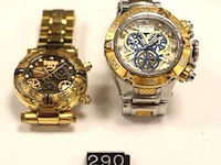 2 horloges invicta wo lt editie mickey mouse - afbeelding 1 van  5