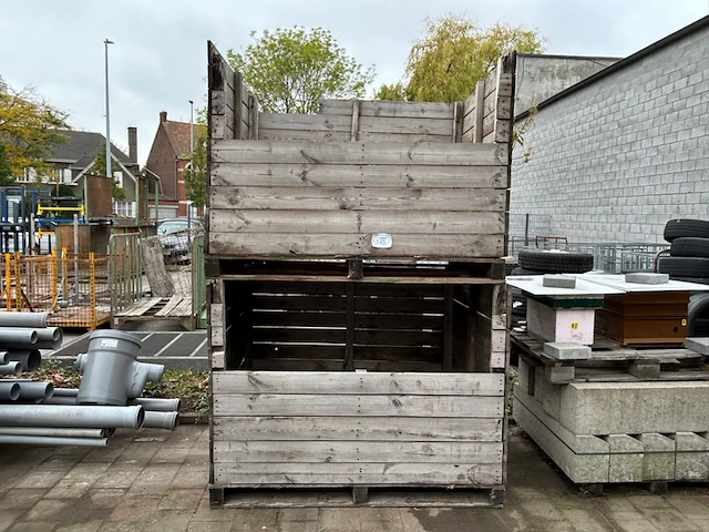 2 houten bakken - afbeelding 1 van  8