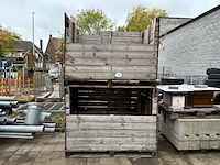 2 houten bakken - afbeelding 1 van  8