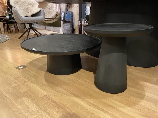 2 houten bijzettafels - afbeelding 5 van  5