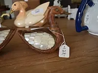 2 houten siereendjes - afbeelding 3 van  5