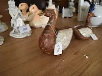 2 houten siereendjes - afbeelding 4 van  5