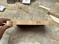 2 houten snijplanken en pizzaschep - afbeelding 5 van  10