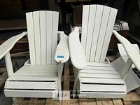 2 houten tuinstoelen - afbeelding 3 van  3