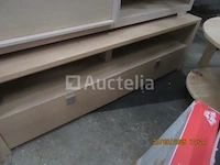 2 houten tv-standaards 120cm x 50x 50cm - afbeelding 1 van  4