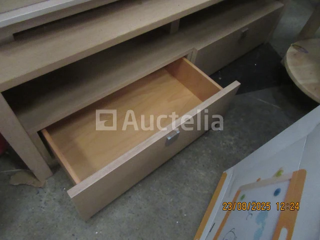 2 houten tv-standaards 120cm x 50x 50cm - afbeelding 2 van  4