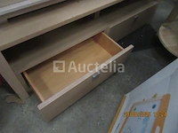 2 houten tv-standaards 120cm x 50x 50cm - afbeelding 2 van  4